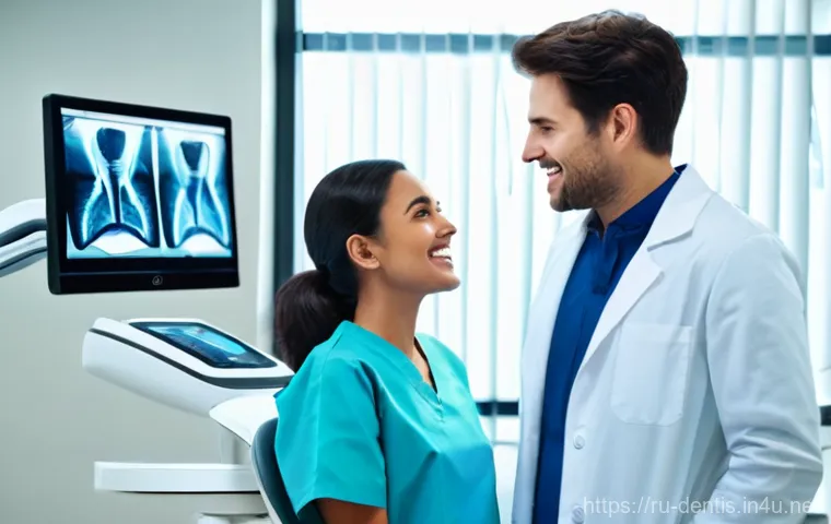 치과의사 필수 자격증 - **Prompt:** A bright and sterile dental university laboratory, with large windows allowing natural l...