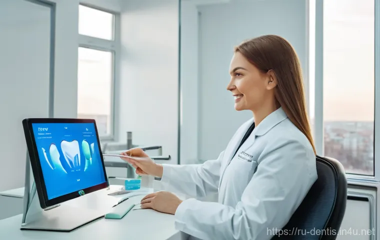 치과의사 연봉 협상 전략 - A Modern Orthodontist in a High-Tech Moscow Clinic**
A confident and elegant female Russian orthodon...