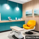 Home 22 치과 치료 과정에서 환자 관리 노하우 - A warm and inviting dental clinic interior designed to create a trusting atmosphere, featuring soft ...